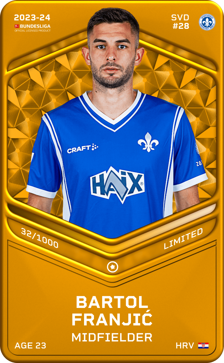 Bartol Franjić 2023-24 • Limited 32/1000