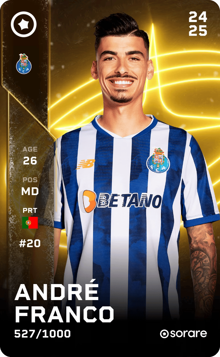 André Franco 2024-25 • Limited 527/1000