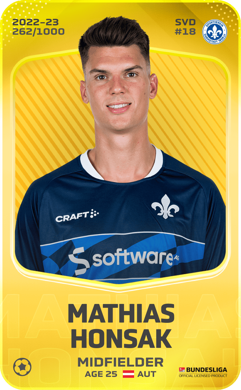 Mathias Honsak 2022-23 • Limited 262/1000