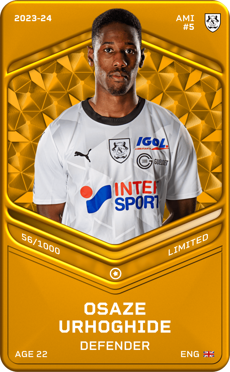 Osaze Urhoghide 2023-24 • Limited 56/1000