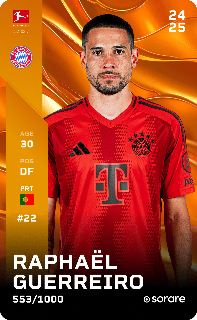Raphaël Guerreiro 2024-25 • Limited 553/1000