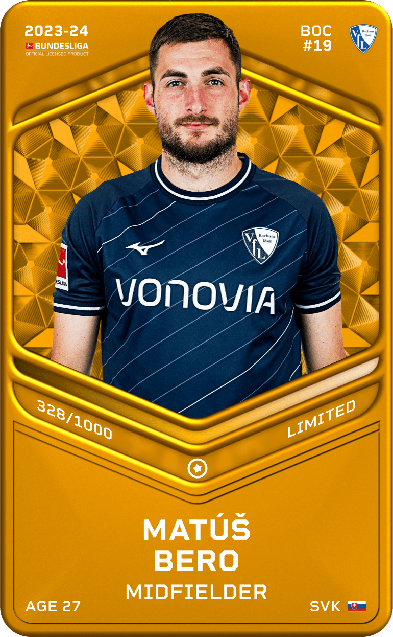 Matúš Bero 2023-24 • Limited 328/1000