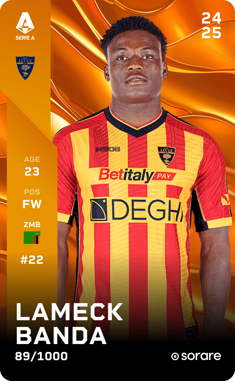 Lameck Banda 2024-25 • Limited 89/1000
