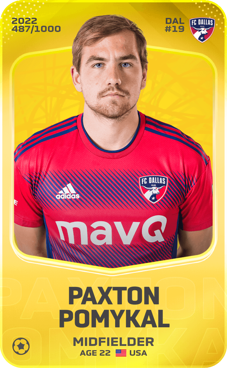 Paxton Pomykal 2022-23 • Limited 487/1000