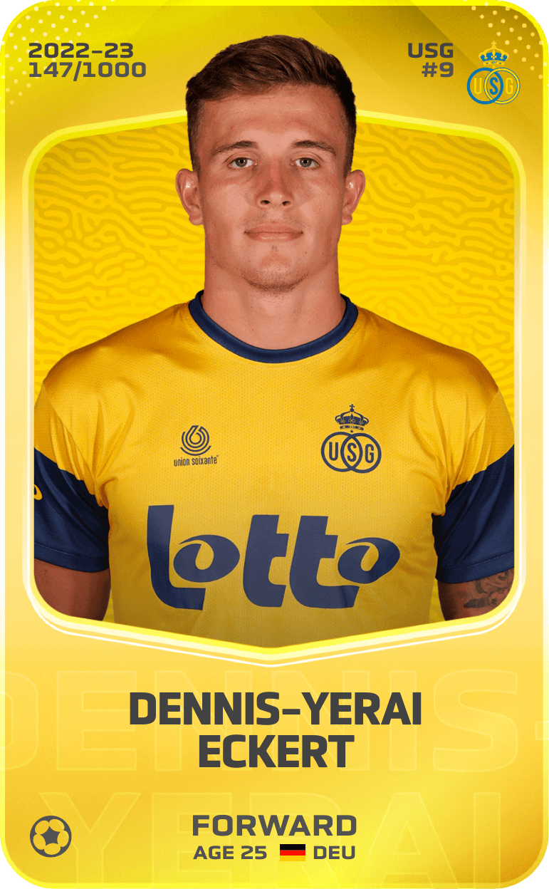 Dennis-Yerai Eckert 2022-23 • Limited 147/1000