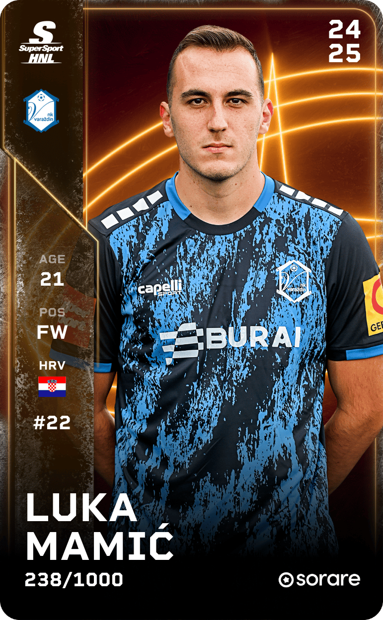 Luka Mamić 2024-25 • Limited 238/1000