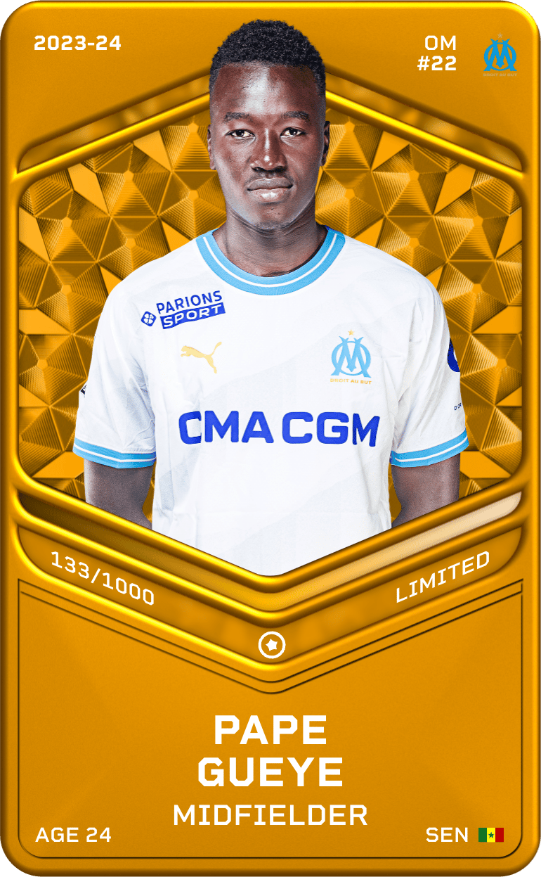 Pape Gueye 2023-24 • Limited 133/1000