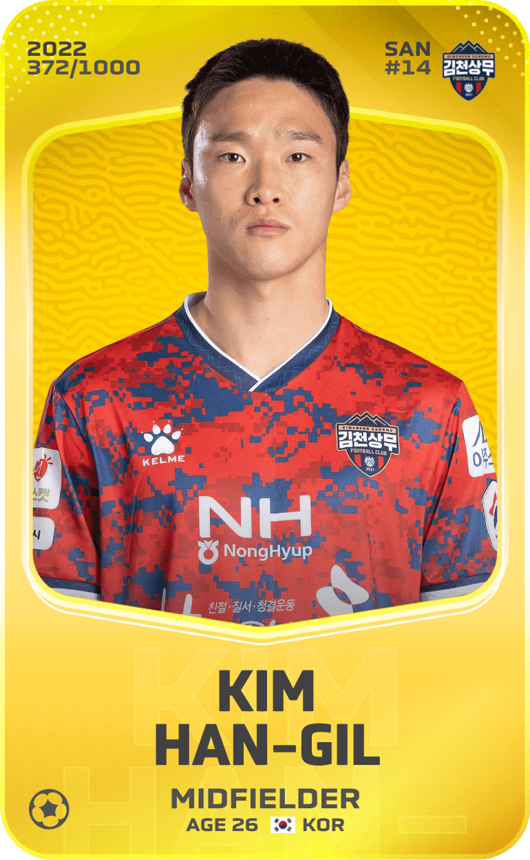 Kim Han-Gil 2022-23 • Limited 372/1000