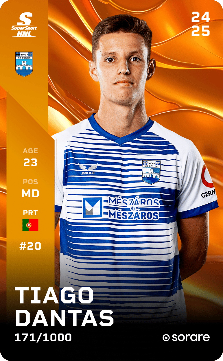 Tiago Dantas 2024-25 • Limited 171/1000