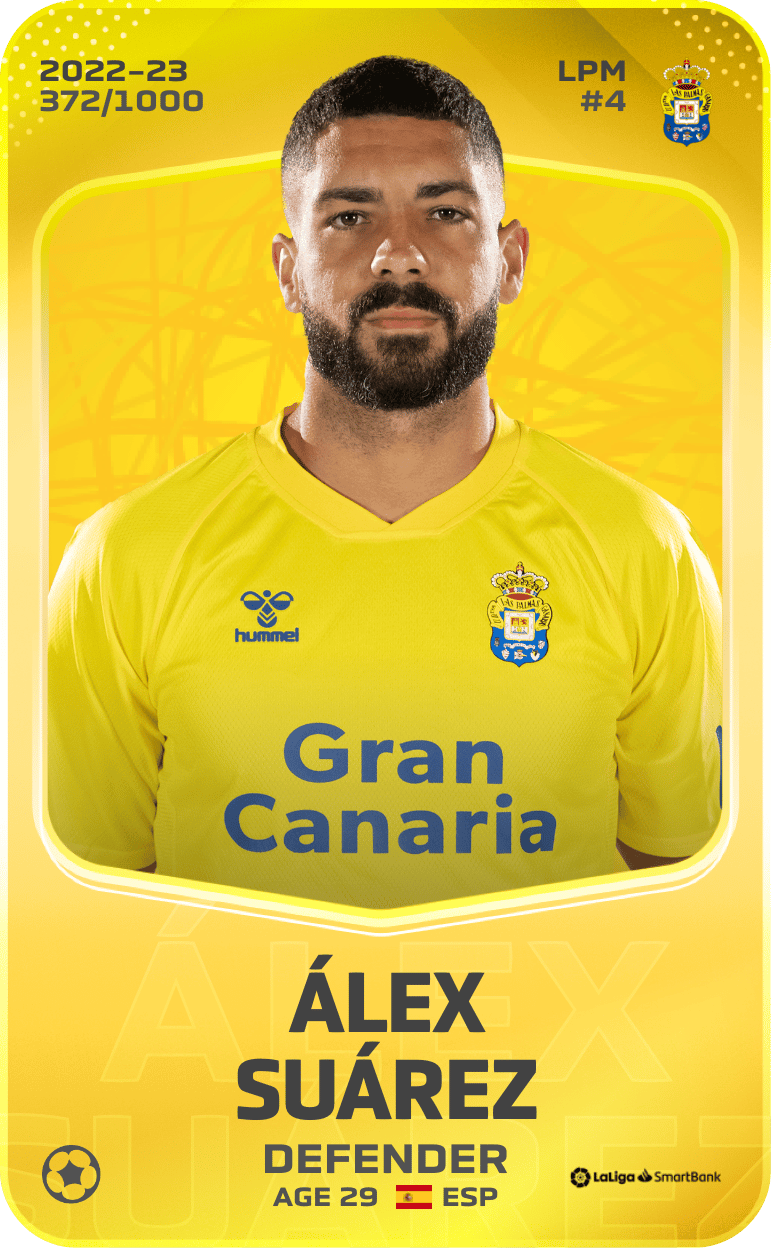 Álex Suárez 2022-23 • Limited 372/1000