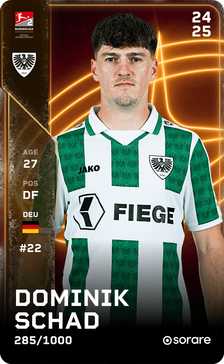 Dominik Schad 2024-25 • Limited 285/1000