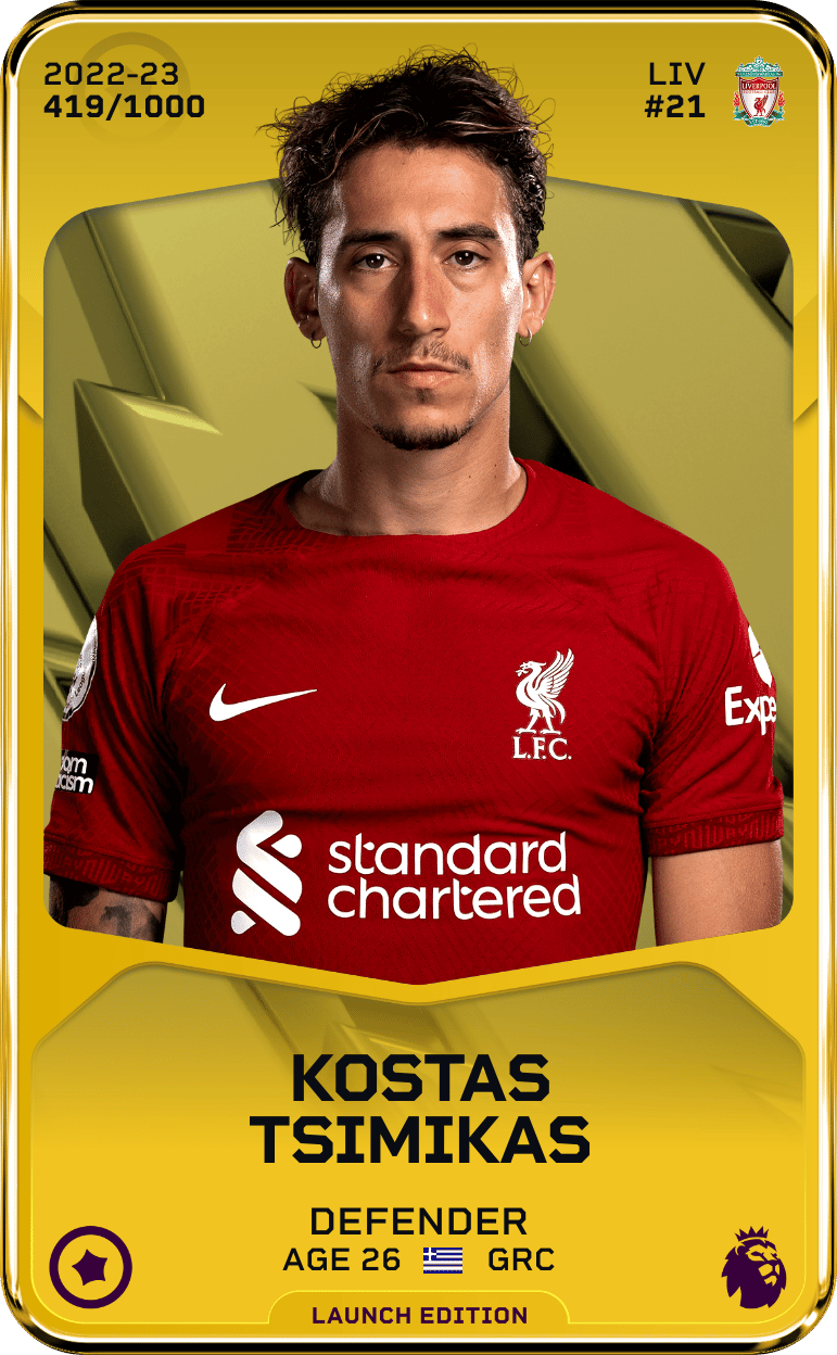 Kostas Tsimikas 2022-23 • Limited 419/1000