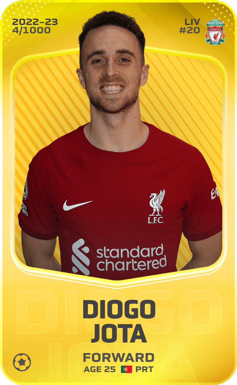 Diogo Jota 2022-23 • Limited 4/1000