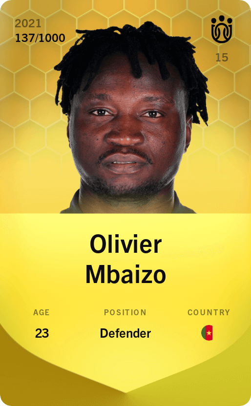 Olivier Mbaizo 2021-22 • Limited 137/1000