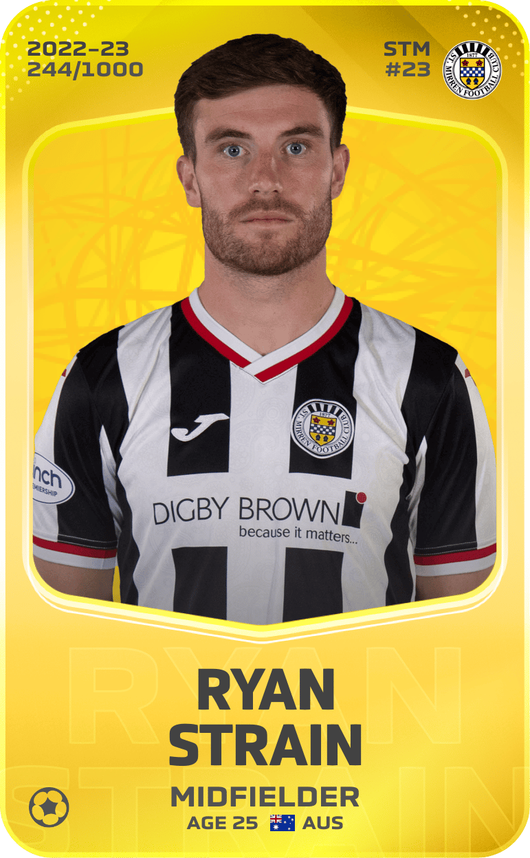 Ryan Strain 2022-23 • Limited 244/1000