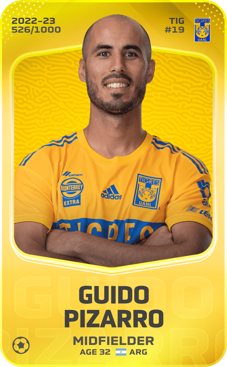 Guido Pizarro 2022-23 • Limited 526/1000
