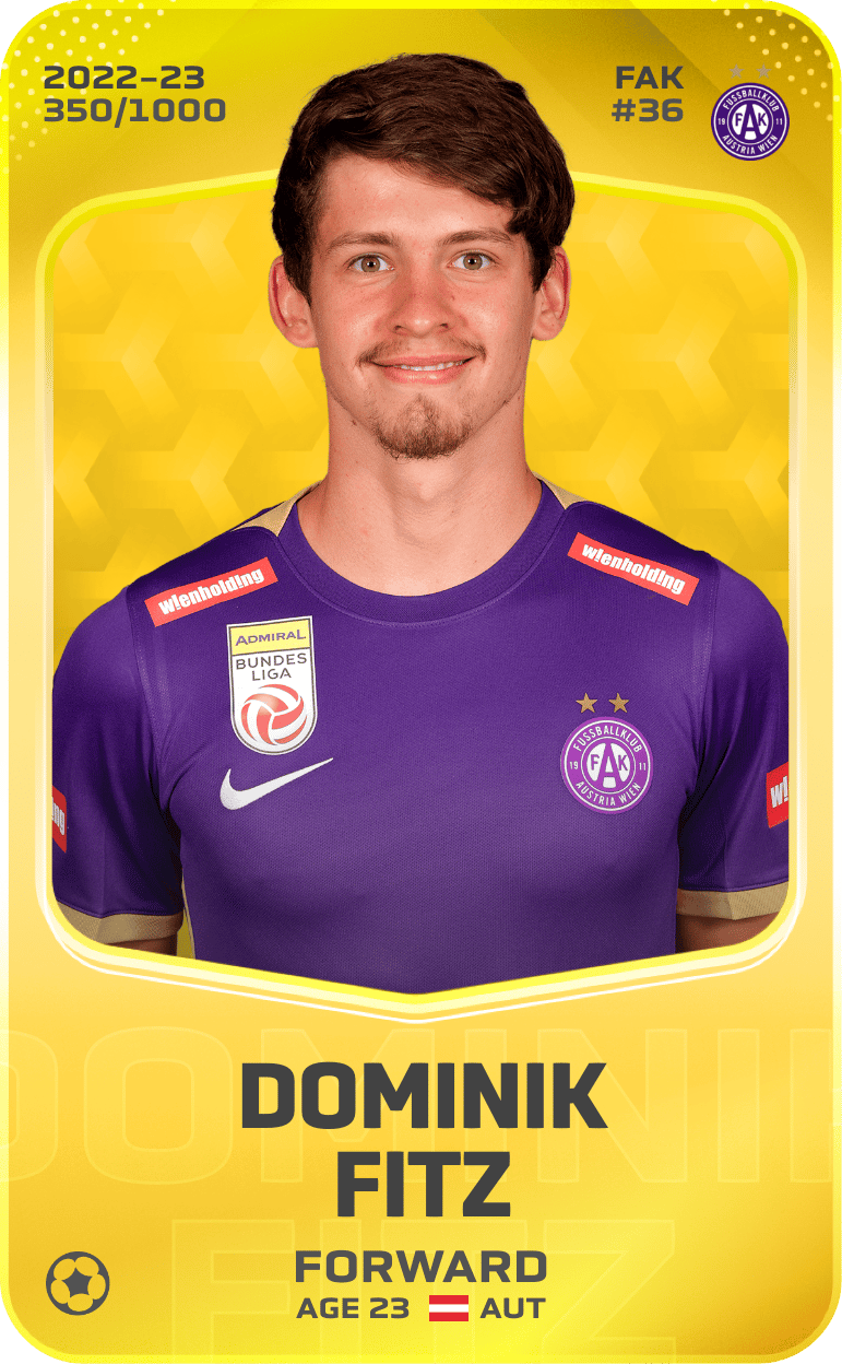 Dominik Fitz 2022-23 • Limited 350/1000