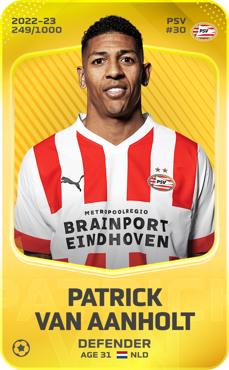 Patrick van Aanholt 2022-23 • Limited 249/1000