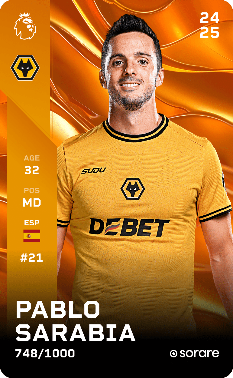 Pablo Sarabia 2024-25 • Limited 748/1000