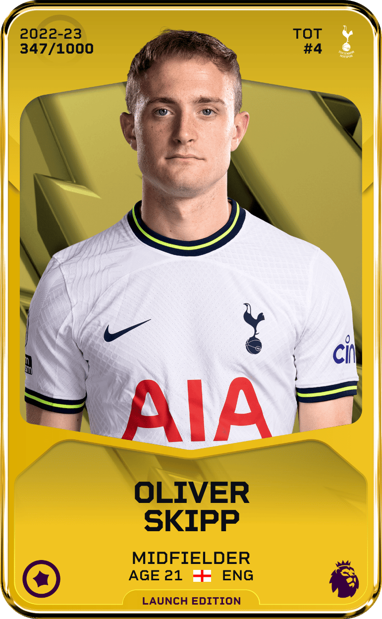 Oliver Skipp 2022-23 • Limited 347/1000