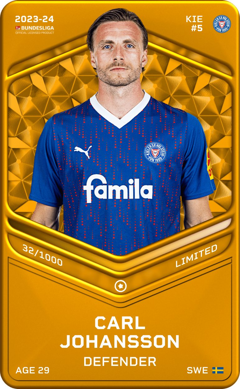 Carl Johansson 2023-24 • Limited 32/1000