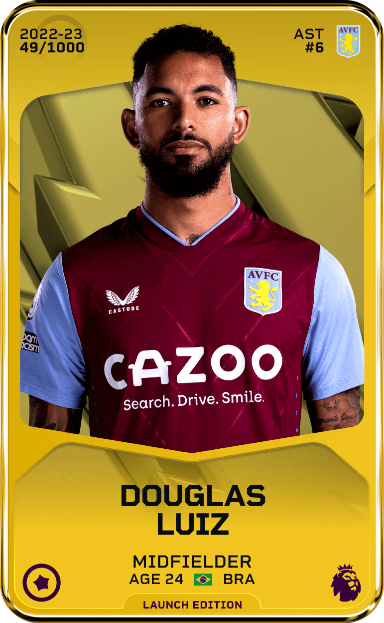 Douglas Luiz 2022-23 • Limited 49/1000