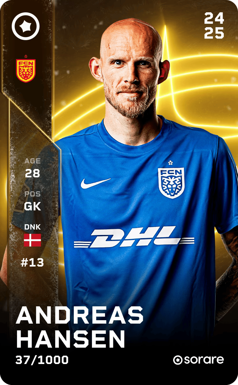 Andreas Hansen 2024-25 • Limited 37/1000
