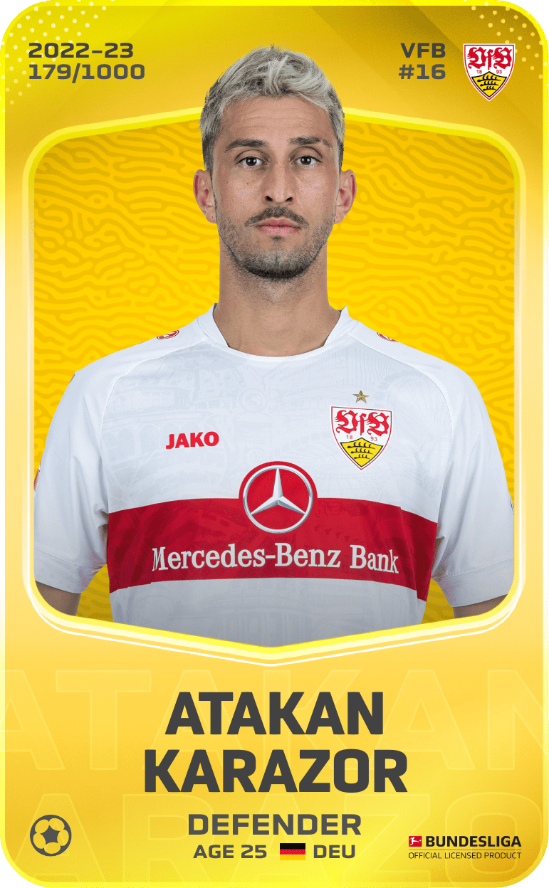 Atakan Karazor 2022-23 • Limited 179/1000