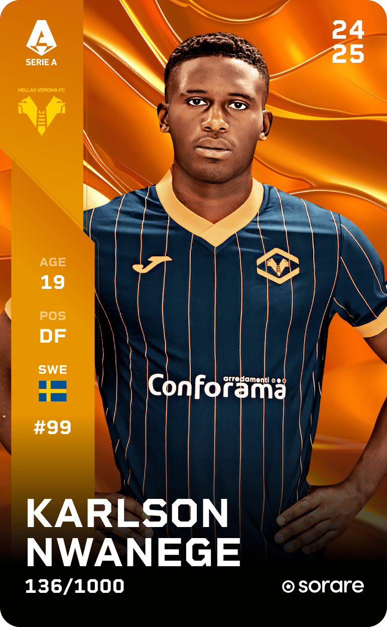 Karlson Nwanege 2024-25 • Limited 136/1000