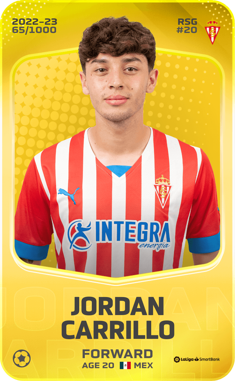 Jordan Carrillo 2022-23 • Limited 65/1000