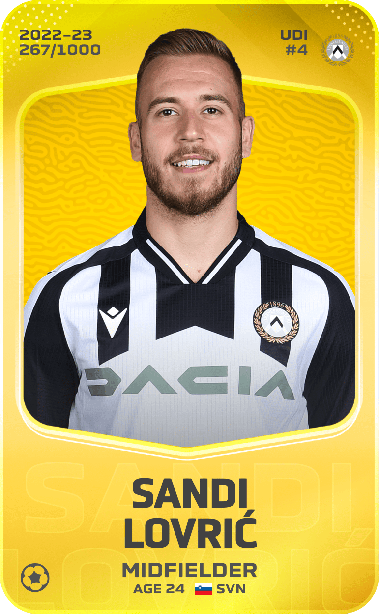 Sandi Lovrić 2022-23 • Limited 267/1000