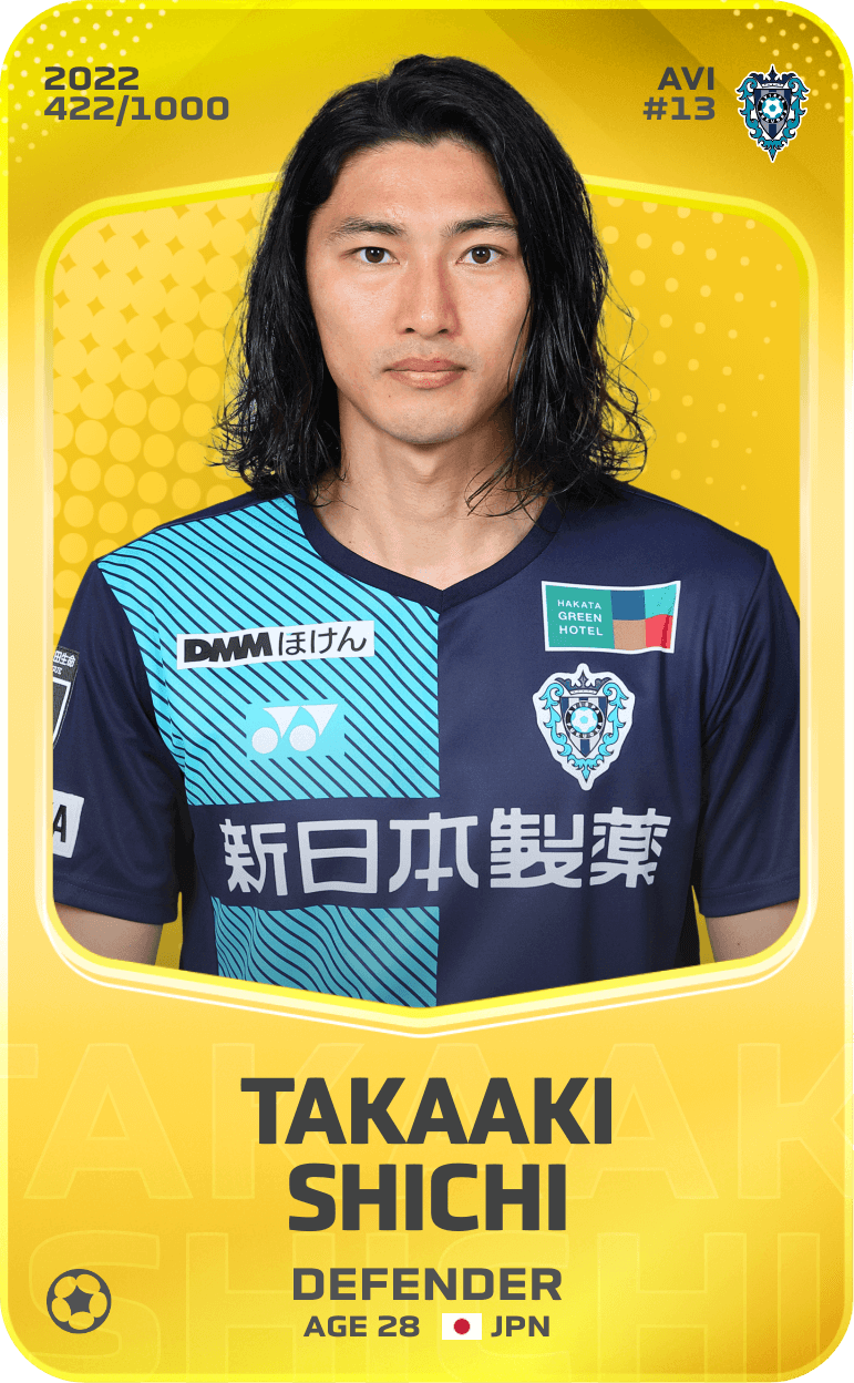 Takaaki Shichi 2022-23 • Limited 422/1000