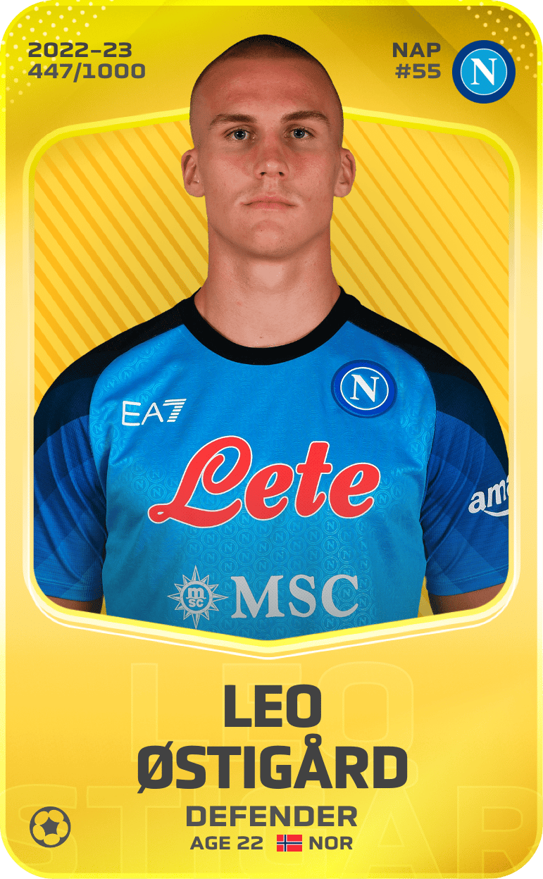 Leo Østigård 2022-23 • Limited 447/1000