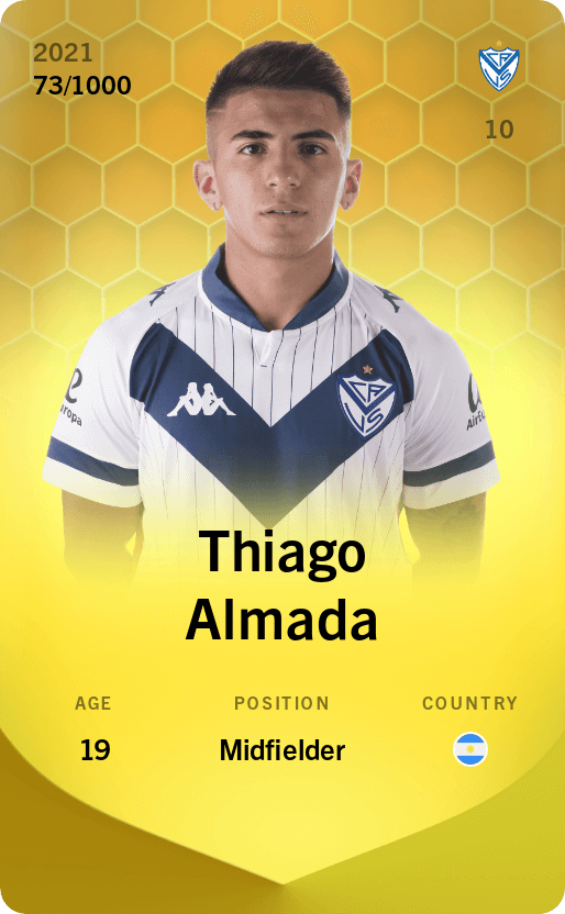 Thiago Almada 2021-22 • Limited 73/1000