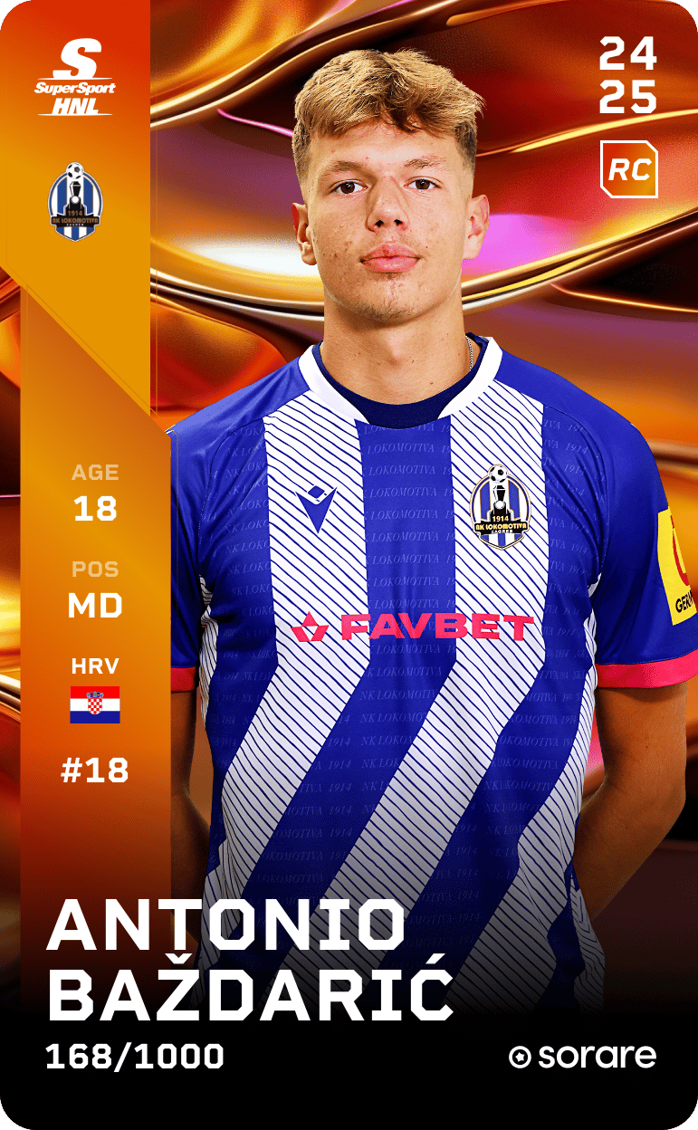Antonio Baždarić 2024-25 • Limited 168/1000