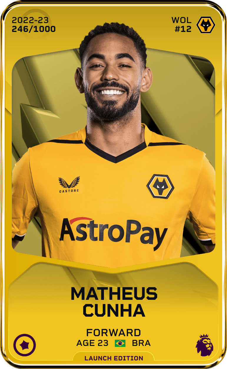 Matheus Cunha 2022-23 • Limited 246/1000