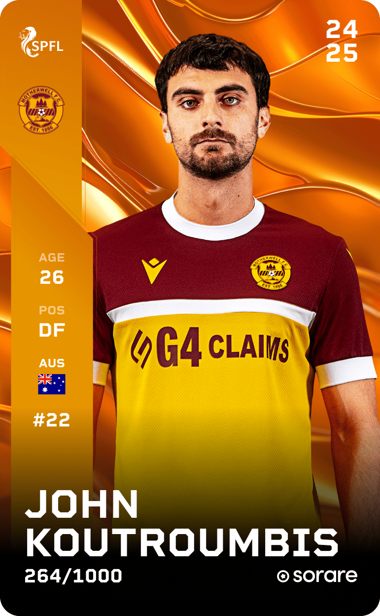 John Koutroumbis 2024-25 • Limited 264/1000