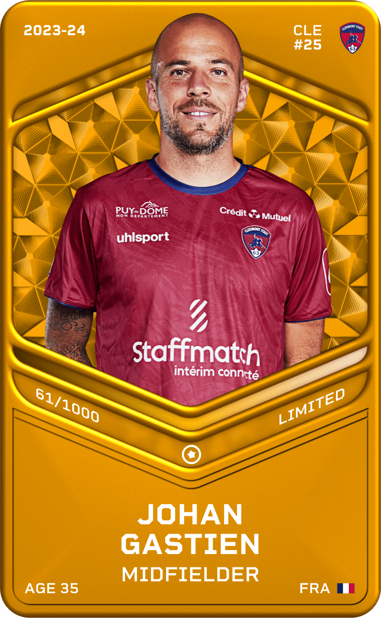 Johan Gastien 2023-24 • Limited 61/1000