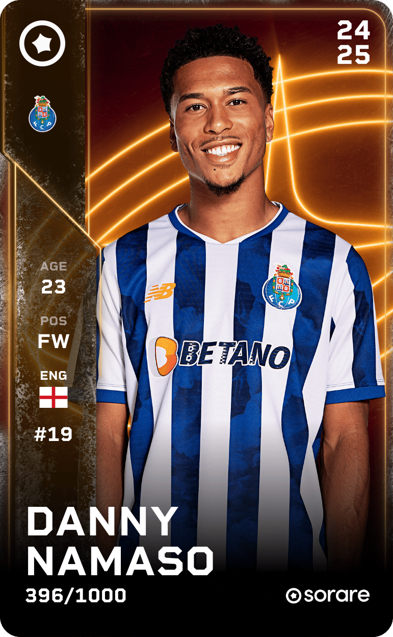 Danny Namaso 2024-25 • Limited 396/1000