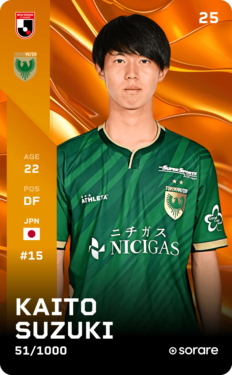Kaito Suzuki 2025-26 • Limited 51/1000