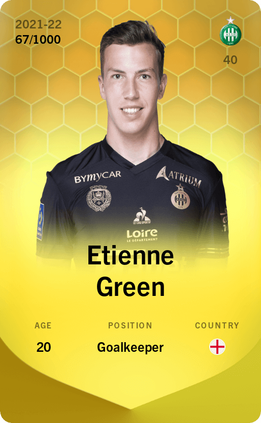 Etienne Green 2021-22 • Limited 67/1000