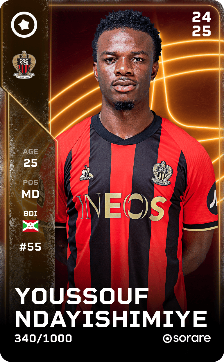 Youssouf Ndayishimiye 2024-25 • Limited 340/1000