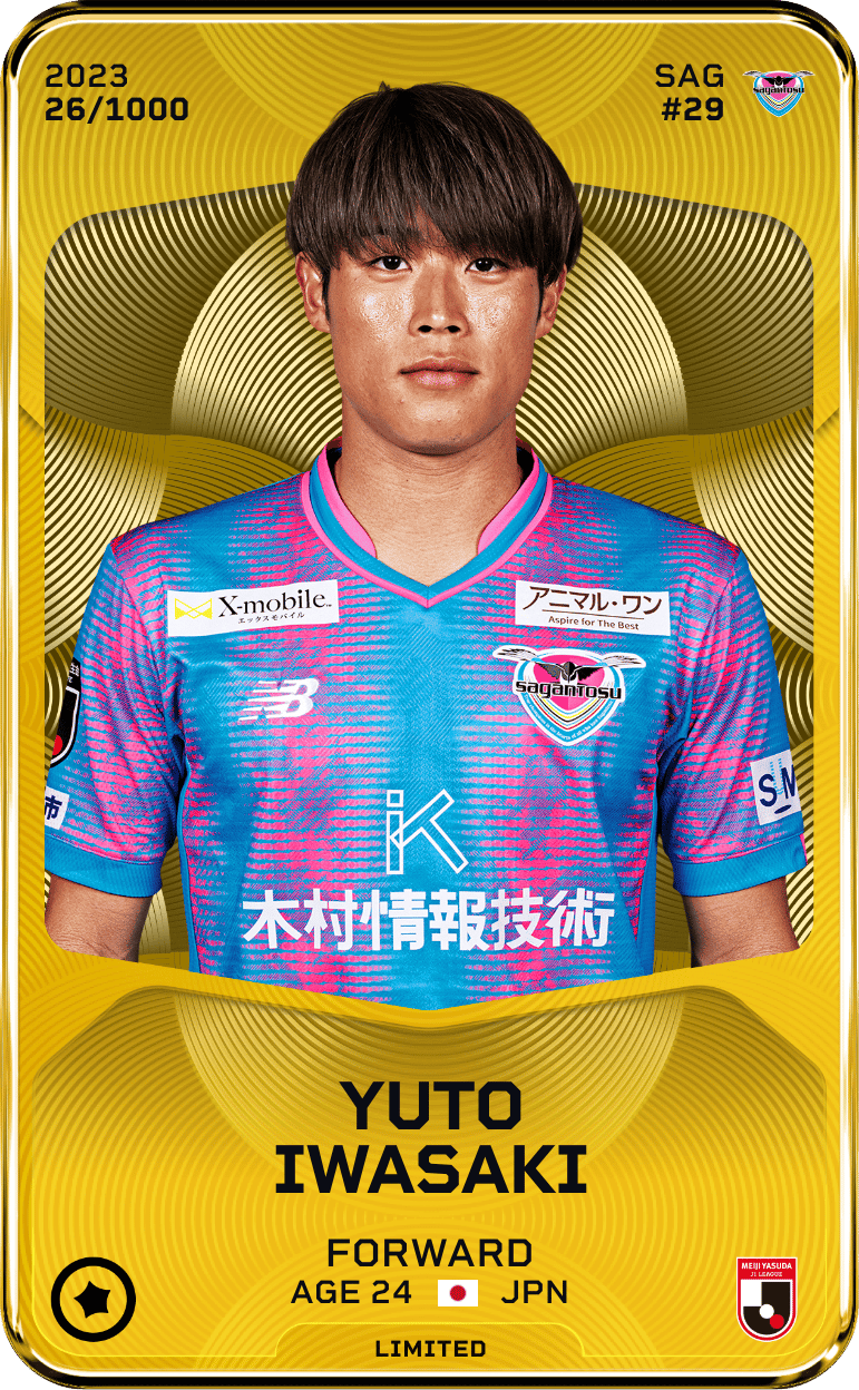 Yuto Iwasaki 2023-24 • Limited 26/1000