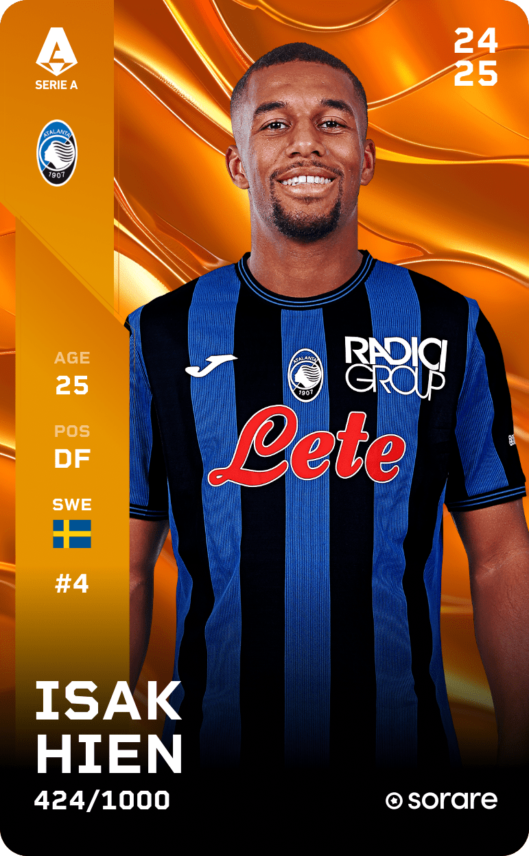 Isak Hien 2024-25 • Limited 424/1000