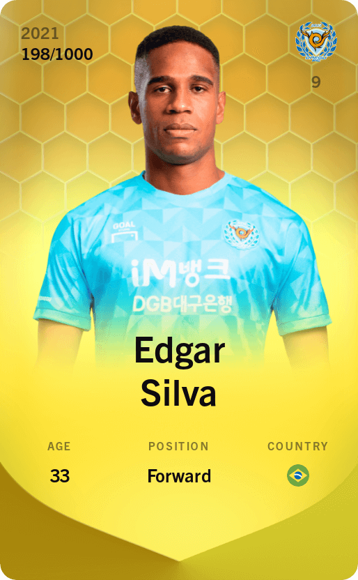 Edgar Silva 2021-22 • Limited 198/1000