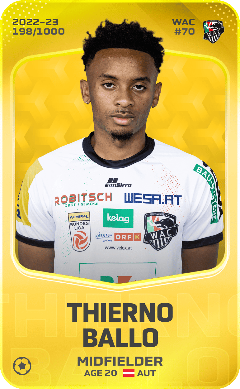 Thierno Ballo 2022-23 • Limited 198/1000