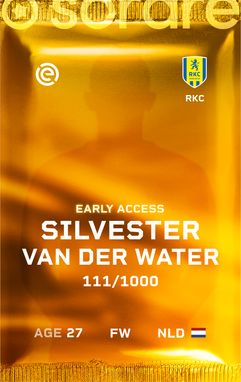 Silvester van der Water 2024-25 • Limited 111/1000