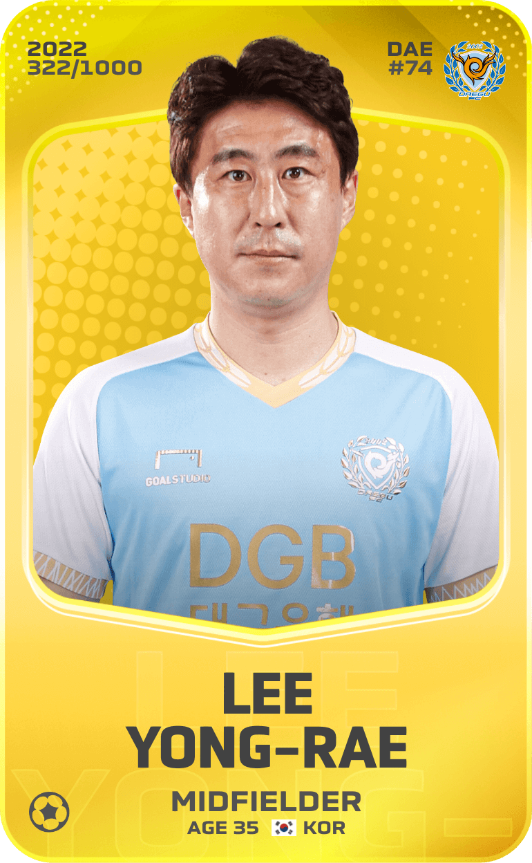 Lee Yong-Rae 2022-23 • Limited 322/1000