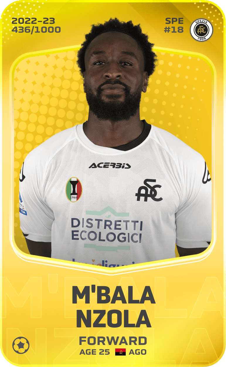M'Bala Nzola 2022-23 • Limited 436/1000