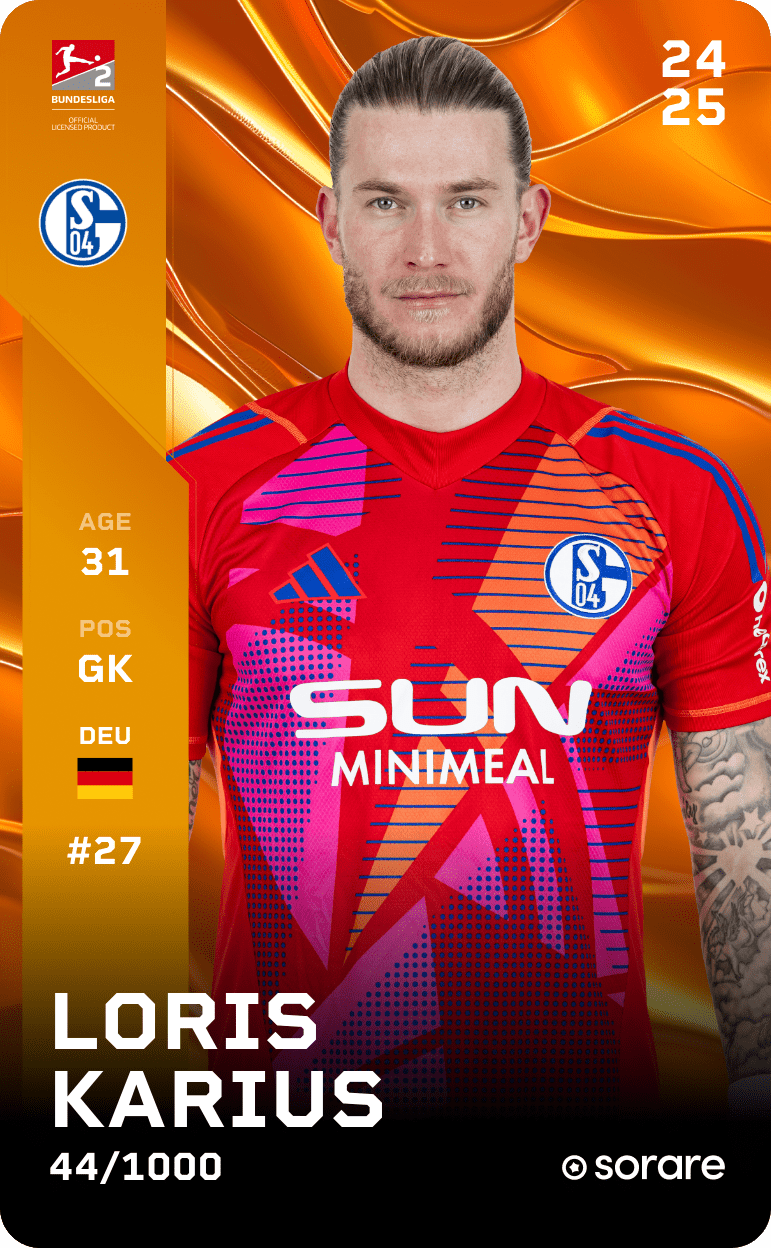 Loris Karius 2024-25 • Limited 44/1000